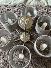 Laura Ashley 6-Arm Chandelier