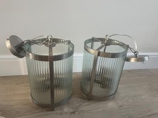 2 x LAURA ASHLEY 3 bulb Light